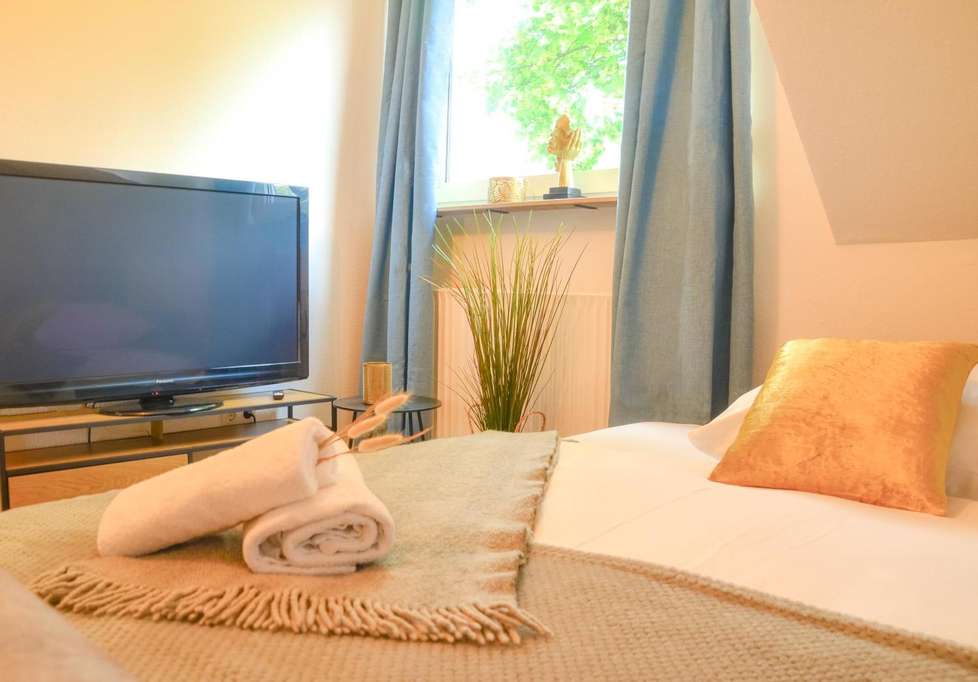 Milpau Buer 2 - Modernes Apartment Mit Queensize-Bett, Netflix, Nespresso, Waschmaschine & Smart Tv Gelsenkirchen Luaran gambar
